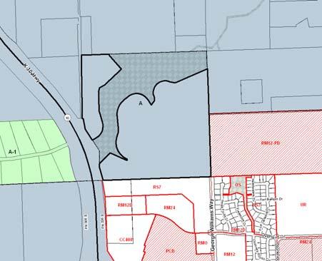 PC Staff Report 11/12/12 Item No. 2B- 4 To the south: RS7 (Single-Dwelling Residential) District; undeveloped land with preliminary approval for residential development.