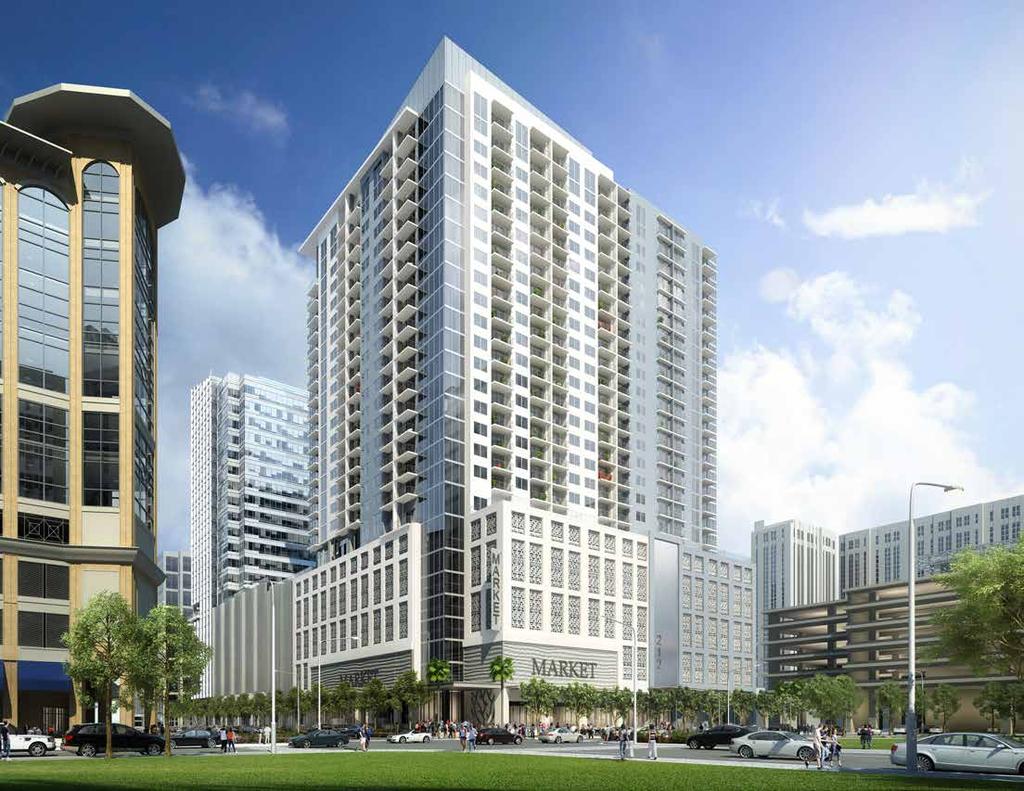 The residential tower will be distinguished by thoughtful design and expansive amenities to create an urban living environment that captures the energy of Las Olas.