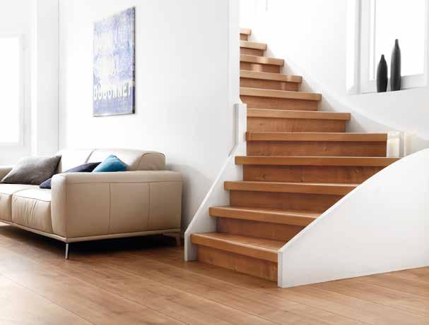 The system includes components for straight, spiral and open staircases with or without a landing.