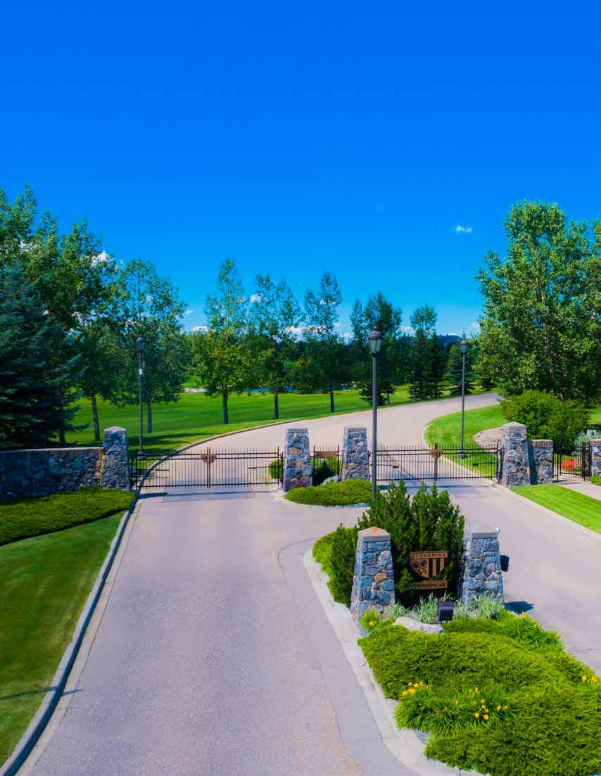 Exclusive Gated Community of Stonepine Simply put, there is no other community in Calgary quite like it.