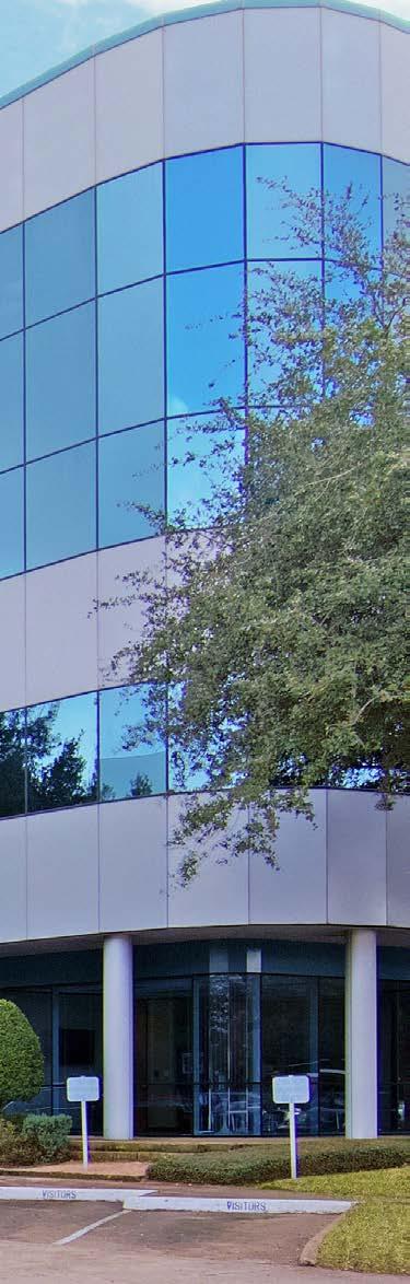 Nassau Bay, Space Park Office Building and 2200 NASA Road 1 are prominently located