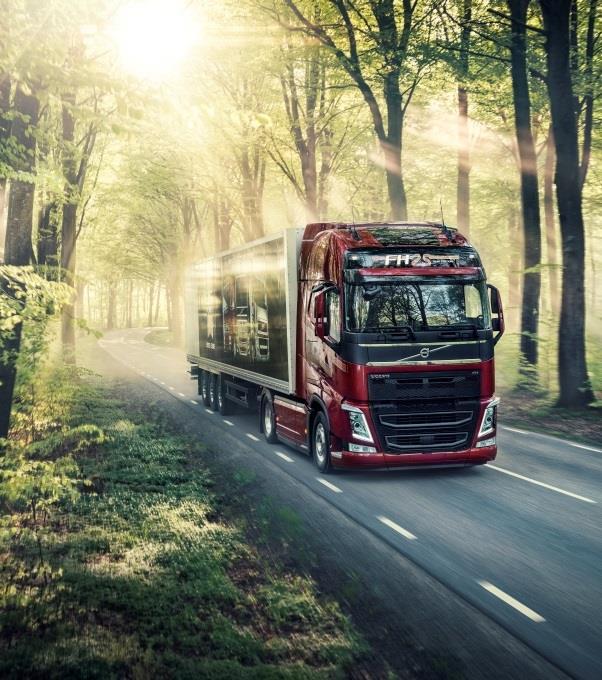 Trucks Good demand in key regions Increased deliveries with 14% despite stretched supply chain, in particular in North America Volvo Trucks presented a future transport vehicle