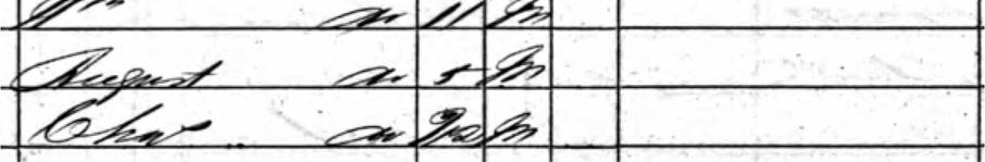 1860: St Louis Ward 9, St Louis (Independent City), Missouri Post Office: St Louis Family Number: