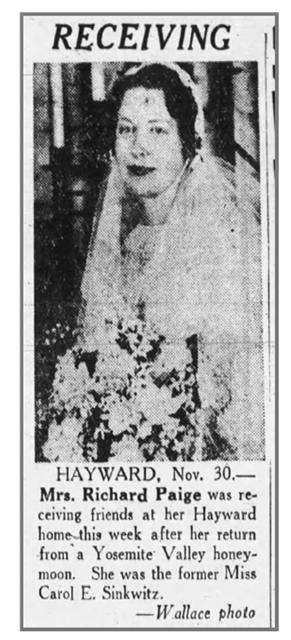 1938: Death of Louise K.