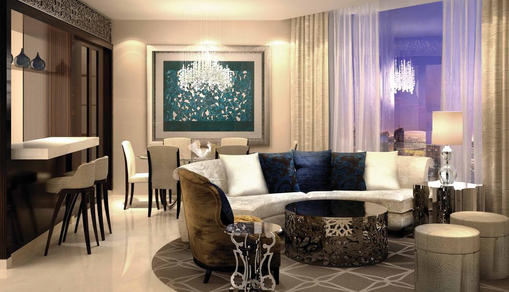 A CLASS APART Your apartment in The Distinction is a signature of ultimate luxury.
