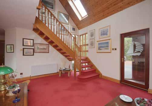 On entering the property from the driveway, two substantial timber outer doors open into a vestibule which in turn leads through to a grand reception area which is double height hall with a minstrel