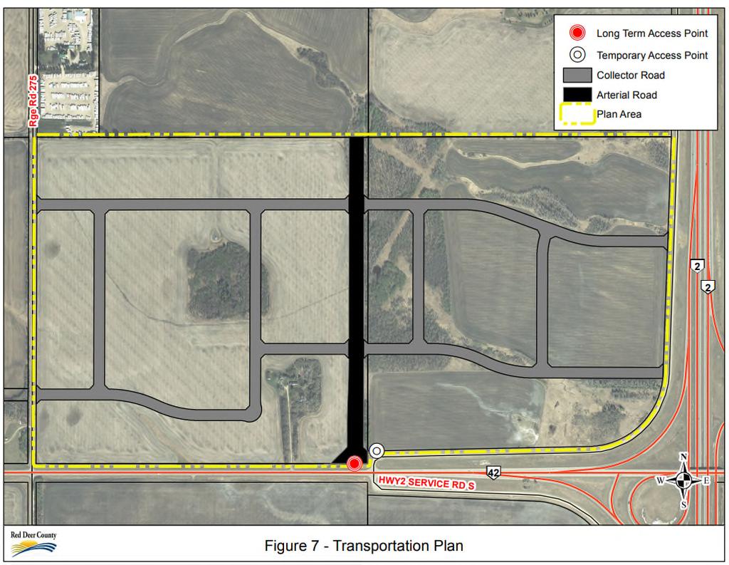 Figure 7 Junction 42 Local Area Structure Plan 22 SW and SE