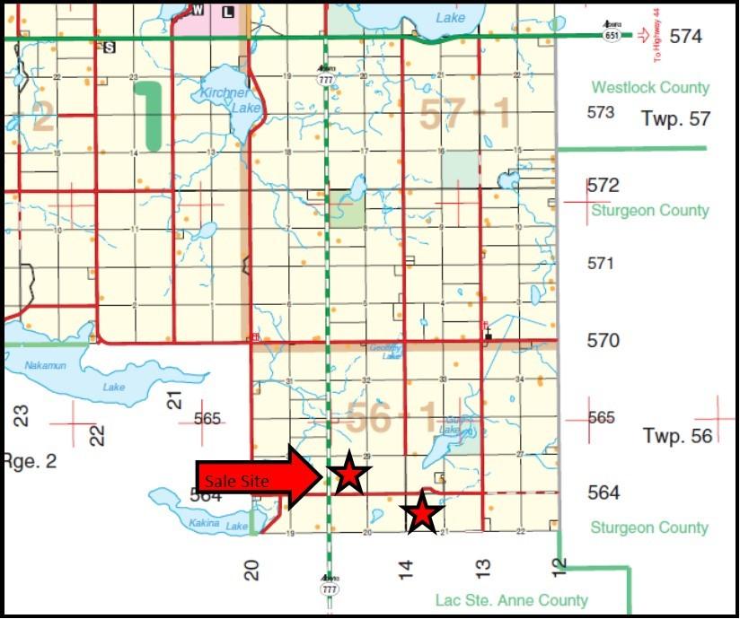 LOCATION Directions P-1: From Hwy 44, head west through Busby on Hwy 651 to Hwy 777 (south, gravel). Head south on 777 for 5 ½ miles. Property on East side of road, watch for signs (56407 Hwy 777).