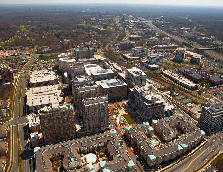 AERIAL VIEW AERIALS The Retail at Midtown DULLES TOLL ROAD 105,000 VPD RESTON PARKWAY 24,000 VPD NEW DOMINION PARKWAY