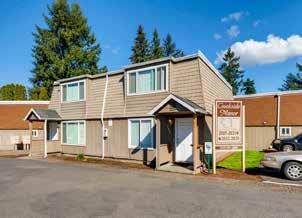 COMPARABLE SALES 1 2 3 CREEKSIDE MANOR 2601 Rossiter Lane Vancouver, WA Total Units: 20 Year Built: 1967 Avg