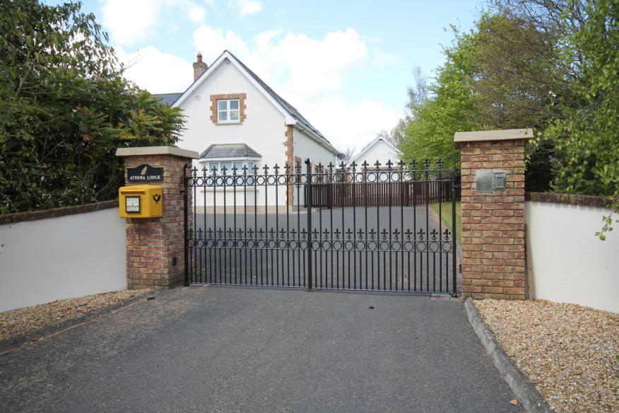 FEATURES: Automatic gates. Oil fired central heating. PVC double glazed windows. C. 4,900 sq. ft. (c. 455 sq. m.) 5 bedrooms and 5 bathrroms. Detached garage c. 665 sq. ft. Sought after village environment.