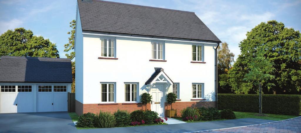 Marshall Typical CGI, not site specific. Breakfast Landing Hall A detached spacious three bedroom house with open plan living accommodation to the ground floor.