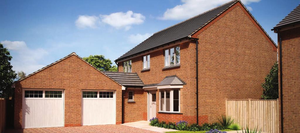 Dawson Typical CGI, not site specific. Bed.4 Study Room A spacious four bedroom detached house with open plan living accommodation to ground floor and additional study.