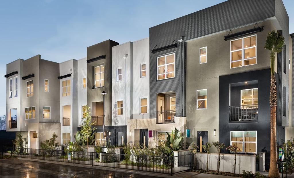 LOCATION IRVINE, CA CLIENT INTRACORP C2E TOWNHOMES 71 UNITS UNIT : 1,245 S.F.
