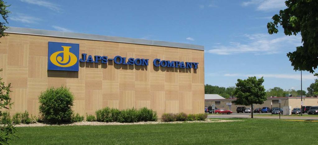 Japs-Olson Company 7500 Excelsior Blvd. Japs-Olson significantly expanded its facility at the northeast quadrant of Excelsior Boulevard and Meadowbrook Road.