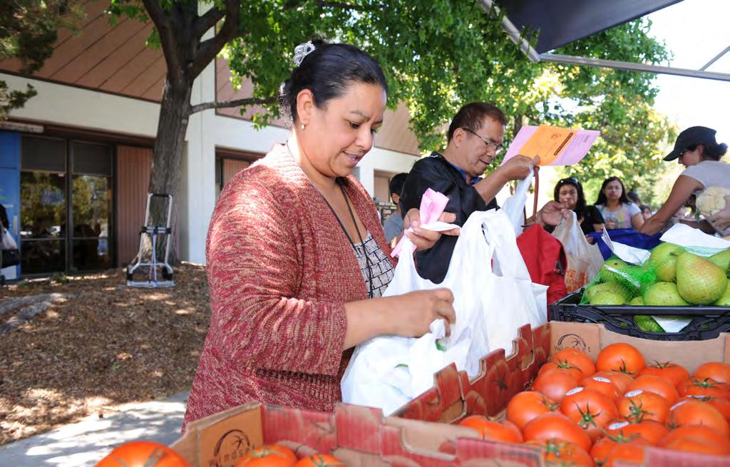 Food Pantries and Soup Kitchens Individuals and families experiencing difficulty in providing enough food for themselves through regular channels, such as grocery stores, can go to emergency food