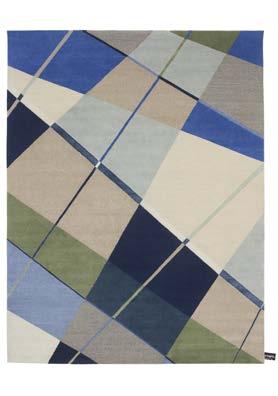 WEFT TO WARP standard color versions designed by Martino Gamper This carpet