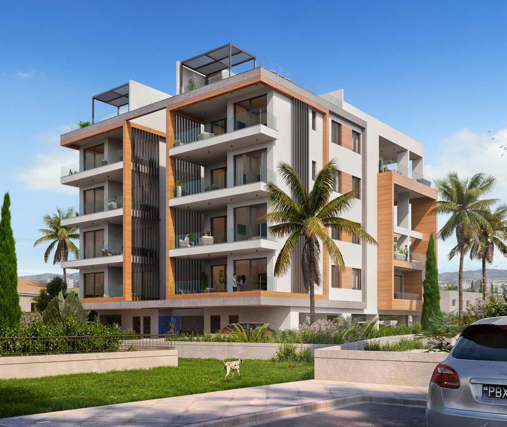 700 METERS TO THE SANDY BEACHES AND 5 STAR HOTELS LONDA AND APOLLONIA DESCRIPTION The contemporary gated complex is located in the prestigious tourist area of Limassol within only 700 meters to the