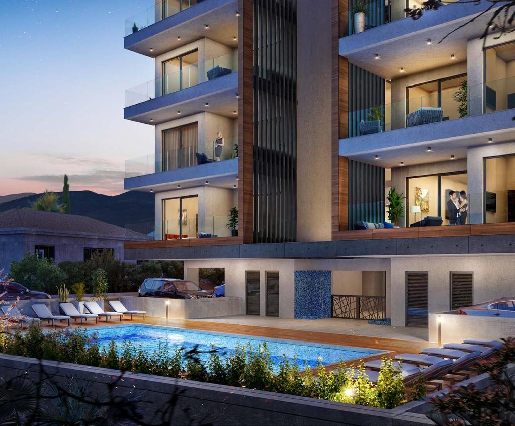 MAJOR BENEFITS CONTEMPORARY RESIDENCE CONSISTING OF ONLY 13 APARTMENTS IN A QUIET RESIDENTIAL LOCATION 700 METERS TO THE SANDY BEACHES AND 5STAR HOTELS LONDA И APOLLONIA COMMON SWIMMING POOL AND