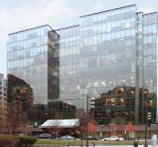 , 2007 Three façades of this LEED Gold office building feature a 20-foot-cantilever and clear glass