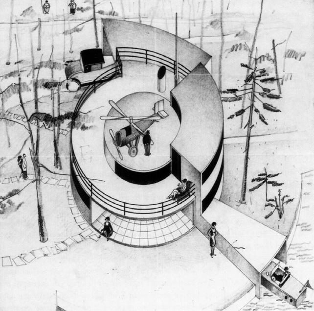 Fig. 2: Arne Jacobsen and Flemming Lassen: House of the Future, 1929.