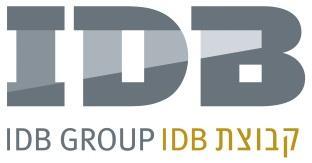 IDBD IDBD net debt & DIC development Net debt decrease (NIS million) (mil ) IDBD DIC 4.814 3.051 2.743 4.780 3.669 3.756 2.