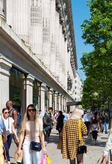 Wigmore Street is situated at the centre of London s prime retail district with Bond Street and Oxford Street to the south and Marylebone High Street to the north.