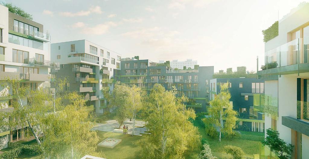 Affordable Housing in Prague 10 for Demanding Customers Housing as a lifestyle Newly emerging apartments of the 4Blok residence in Prague 10 will speak in particular to young, active applicants for