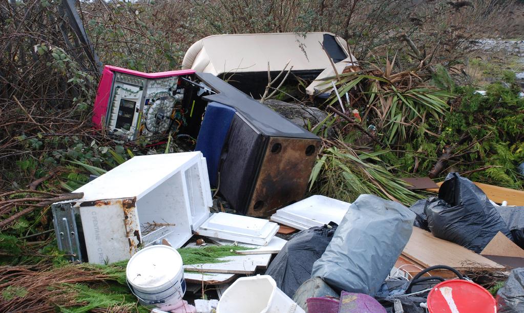 Environmental risks and global real estate Figure 5: Rural fly tipping 4.2.