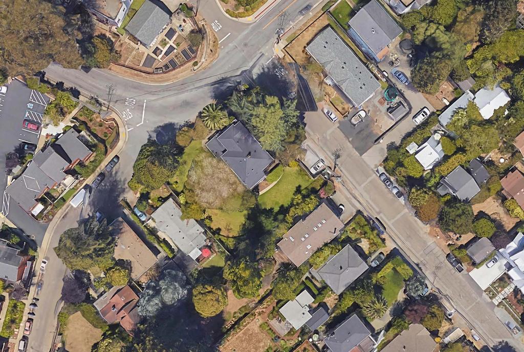 Aerial Area Map View Montford Ave Subject