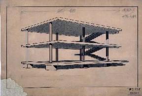 Figure 1: Le Corbusier, Maison-Domino,