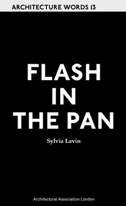 Architecture Words 13 Flash in the Pan Sylvia Lavin c 160 pp, 180 x 110 mm, paperback October 2013 978-1-907896-32-3 In this collection of fleeting meditations on what Baudelaire championed (and