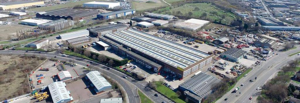 23 quality industrial units ranging in size from 4,700 sq ft (437 sq m) to 32,000 sq ft