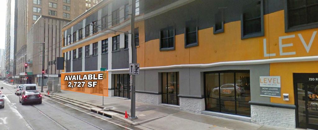 For Lease For Lease PROPERTY INFORMATION Space for Lease Rental Rate NNN Total Sq Ft DEMOGRAPHICS MILAM & RUSK 802 Milam St., Houston, Texas 77002 2,727 SF $30.00 SF $6.