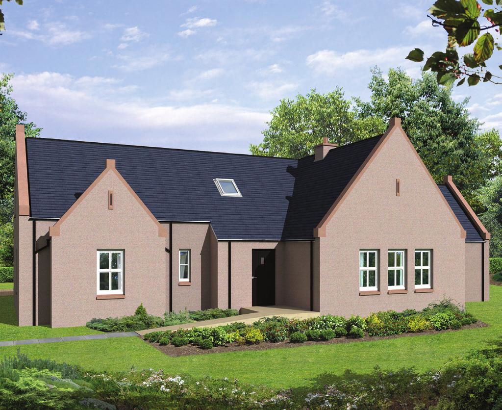 type A F The arquharson A Five Bedroom Detached House with Detached Double Garage The Farquharson housestyle is a very spacious family home comprising lounge with open fireplace, family room,