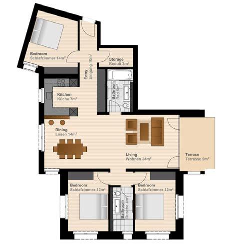 L2 (from 940,000 Sfrs) Apartment