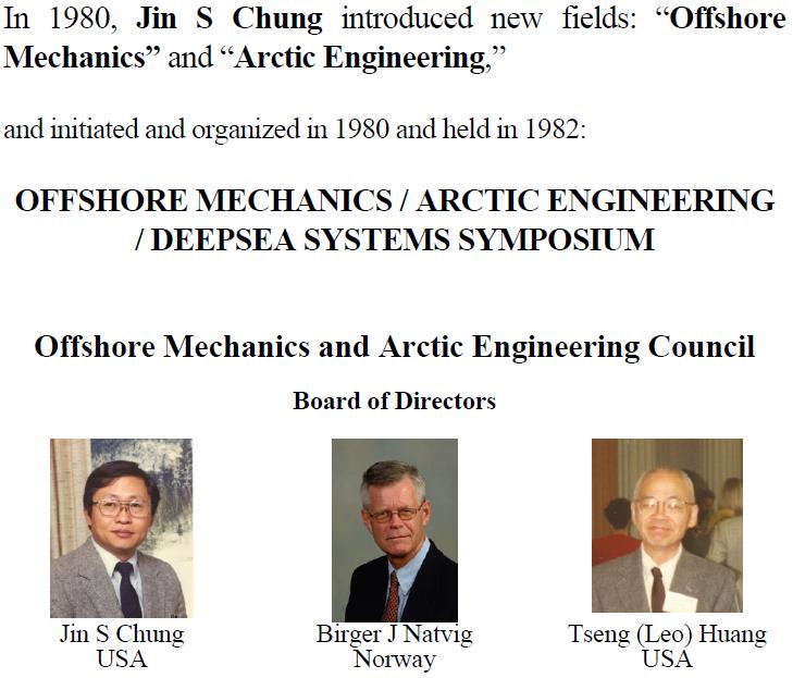 Offshore Mechanics and Polar Engineering