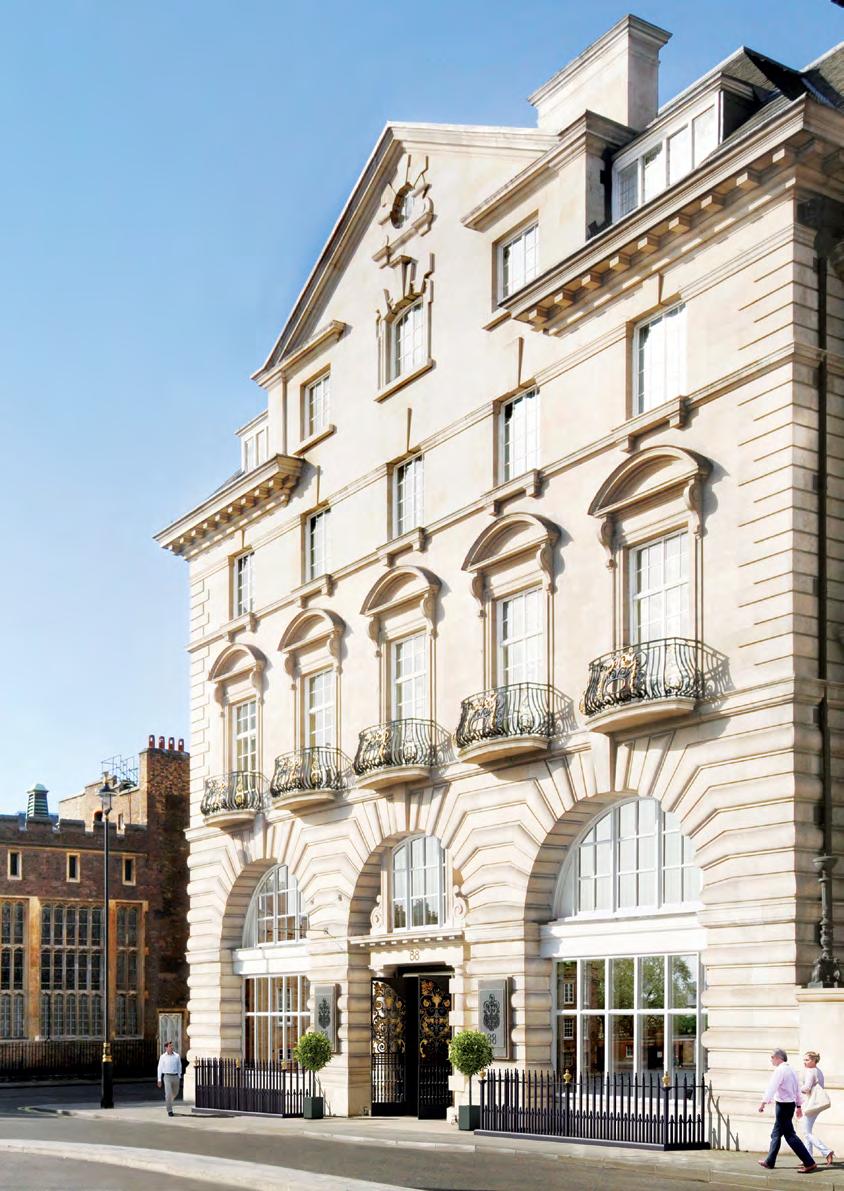 01 The Development at 88 St. James s Street, is a magnificent British period residence superbly located in the heart of London s most prestigious and historic district.