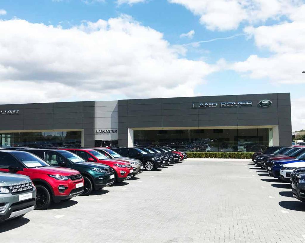 Jaguar Land Rover The design, construction, installation, finishing and commissioning of the Jaguar Land Rover showroom and workshop, associated demolition and