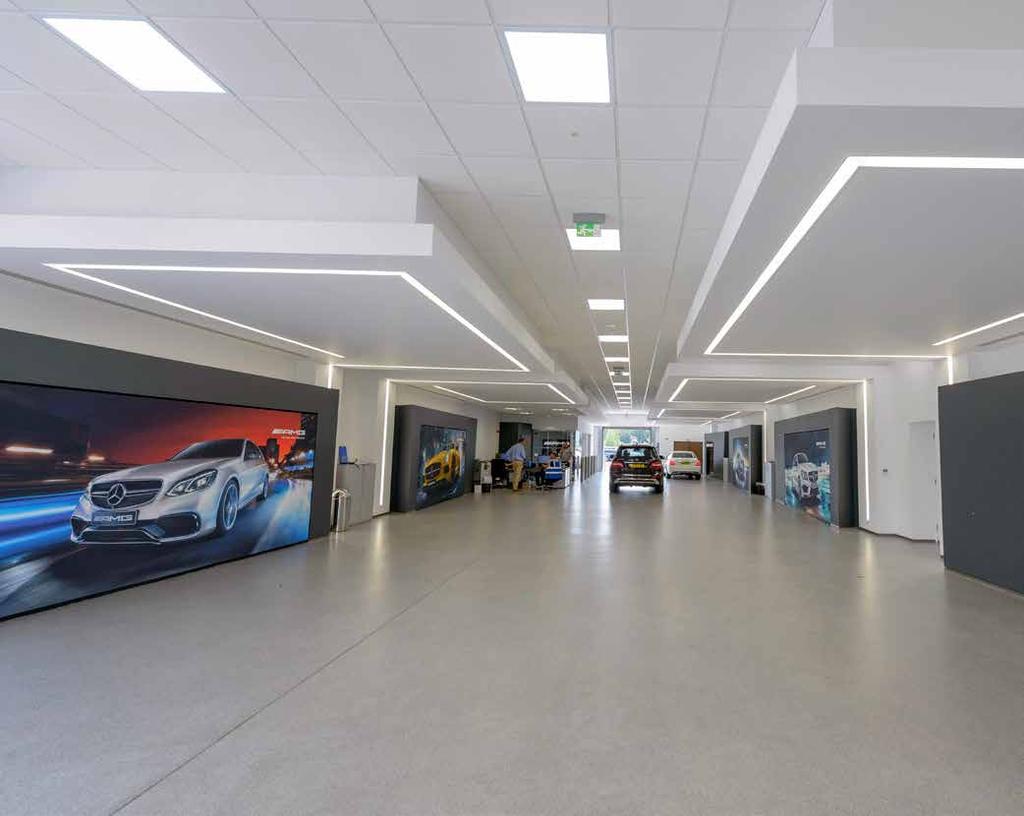 mercedes handover centre The refurbishment and extension of the vehicle handover building at Mercedes Benz UK