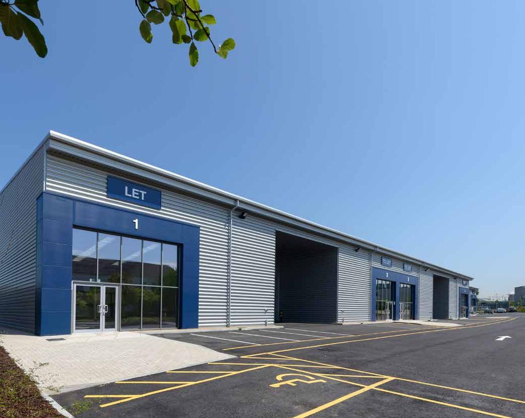 KIER TRADE CITY The design and build construction of twelve warehouse industrial units, including works