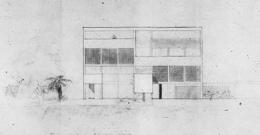 Fig.4. North-east Elevation of the Project for Mr.