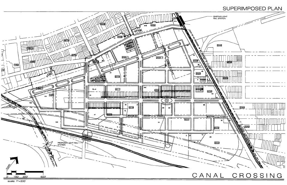 Source: Canal Crossing Redevelopment Plan, adopted January 28, 2009 Ord.