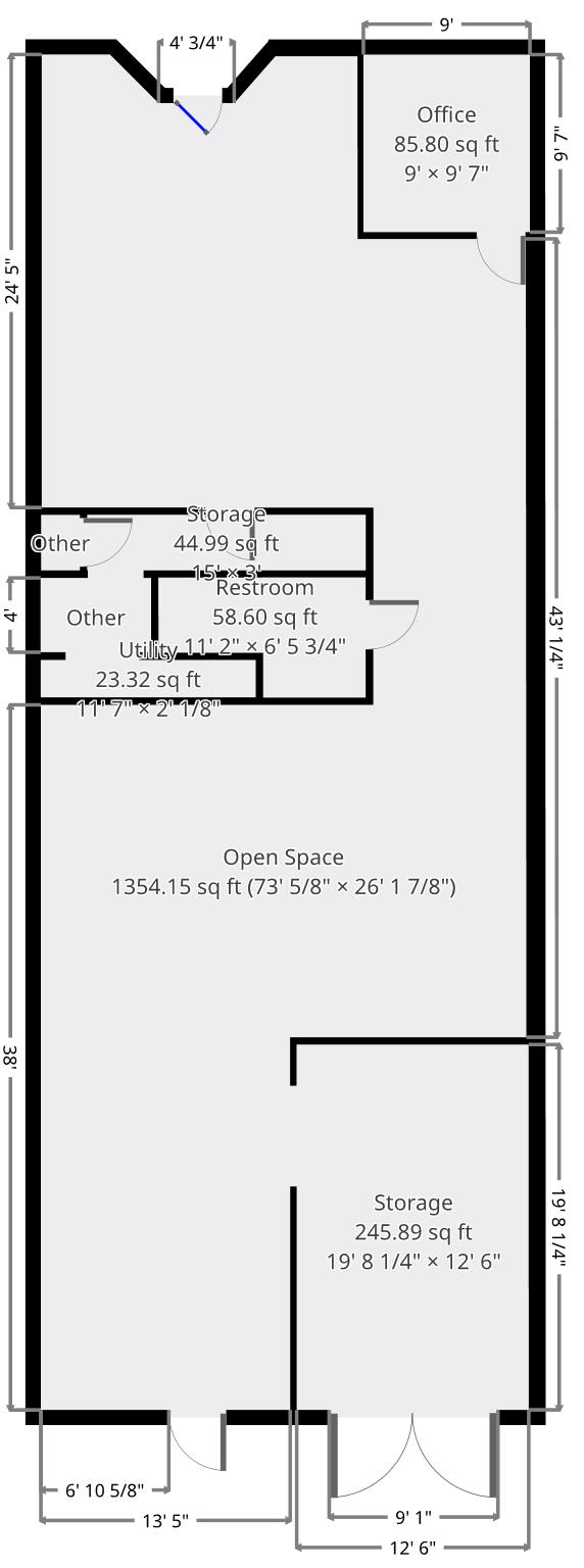Main Street 252 Main St SALE Floor Plan* Kathy s Nails 50 50 Private Parking 25