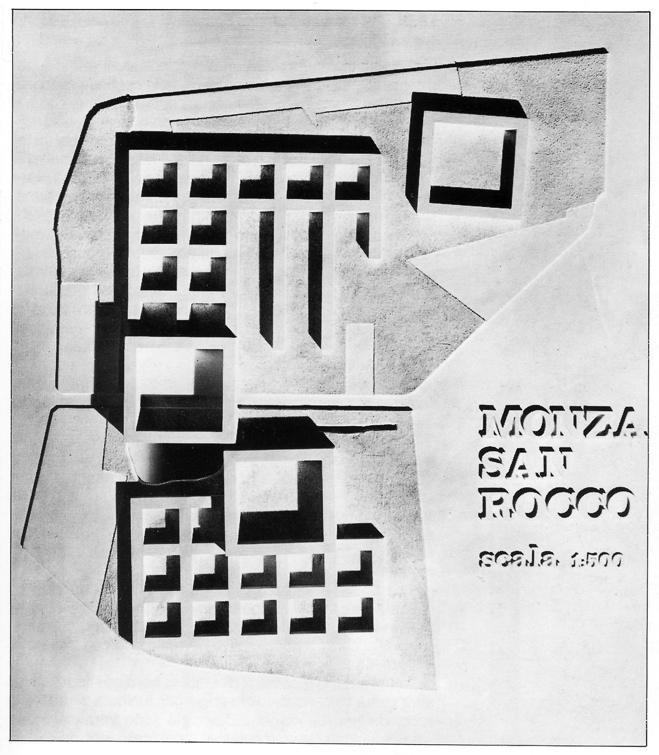 Aldo Rossi, Frammenti, drawing (1978); Dieses ist