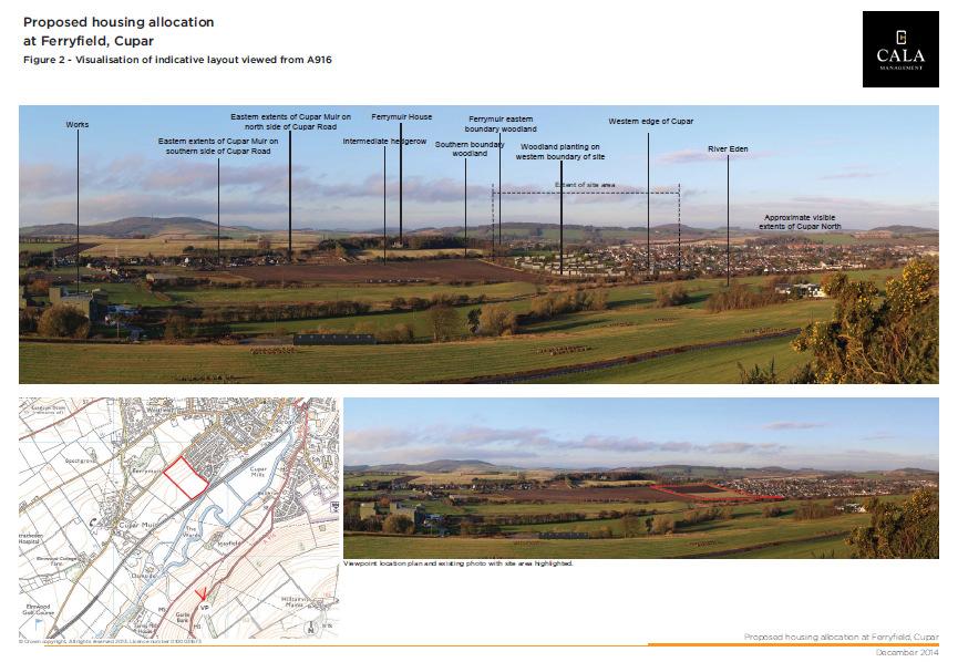 5.6 CALA considers that this site is fully effective and would contribute to the short-term land supply helping to meet market area shortfalls without affecting the future delivery of the Cupar North