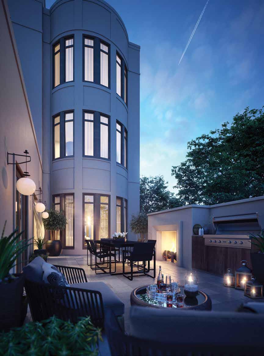 The Maisonettes are your serene refuge from the excitement of the city, discreetly secluded beyond private gardens in the sophisticated uptown Buckhead neighborhood.