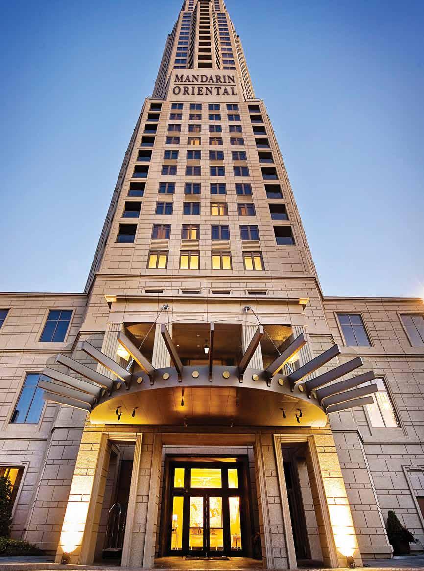 Modern luxury meets Southern style and hospitality at The Residences at Mandarin Oriental, Atlanta.