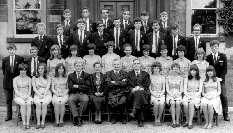 1965-66 Prefects Photo sent in by Roger Poole. Thank you, Roger. Thanks go to Roger Poole and Bud Abbott for the names.