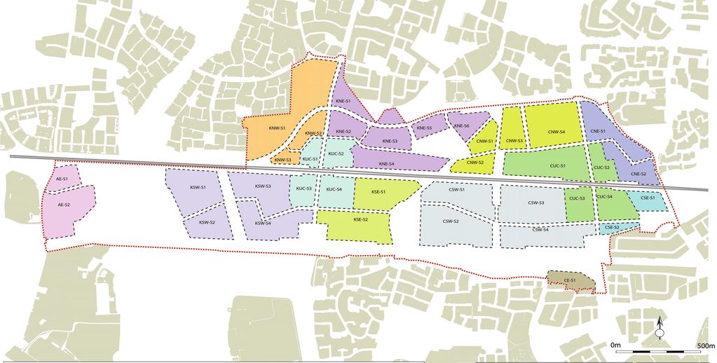 2 Planning Scheme Framework Figure 2.1.4 s and Sub Sectors Map Table 2.1.4 s Net Area (Ha.) Adamstown Extension 9.19 Kishoge Urban Centre 10.94 Kishoge North West 11.16 Kishoge North East 14.